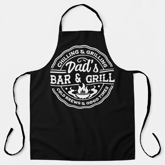 Tablier Bar et grill Dads (Recto)