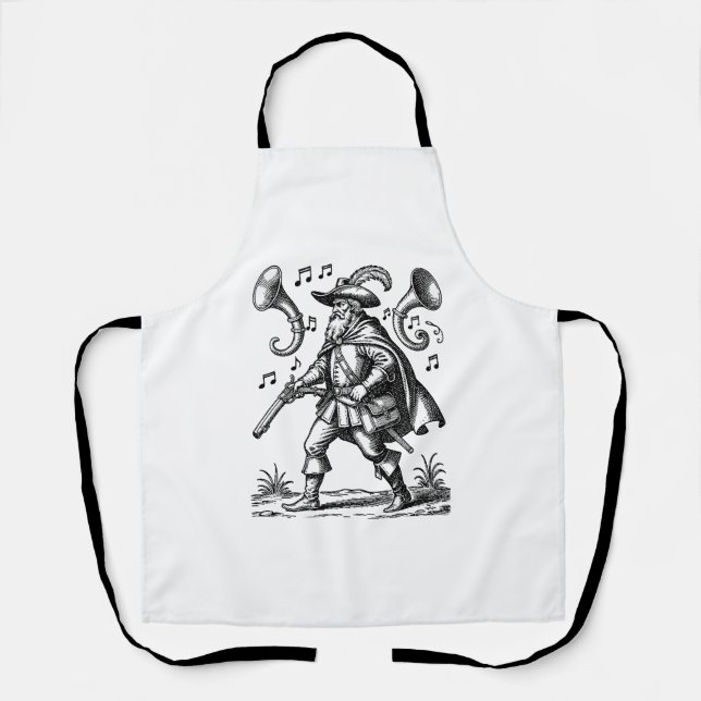 Tablier Barbatos Échos de la Chasse (Recto)