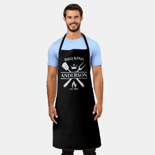 Tablier Barbecue BBQ King Personnalisé