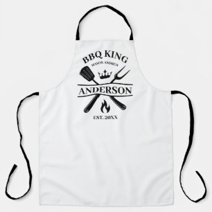Tablier Barbecue BBQ King Personnalisé