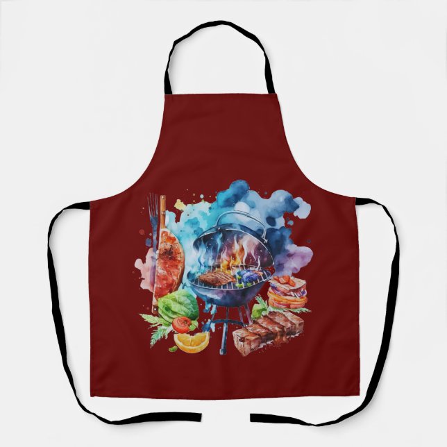 Tablier Barbecue et grill (Recto)
