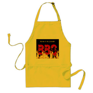 Tablier barbecue flamboyant