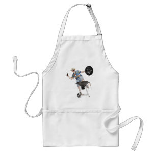 Tablier Barbecue Humour BBQ Cadeau Cuisine d'été Grillades