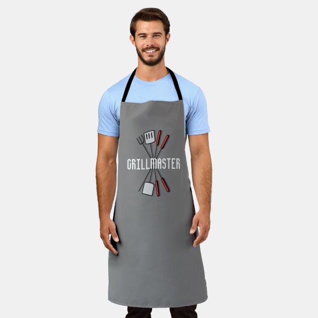 Tablier Barbecue Outils Grill Master Design Apron (Porté)