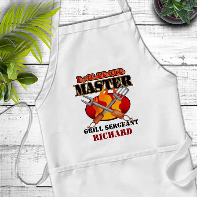 Tablier Barbeque Master BBQ Apron personnalisé (Créateur téléchargé)