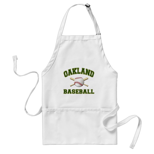 TABLIER BASE-BALL D'OAKLAND (Devant)