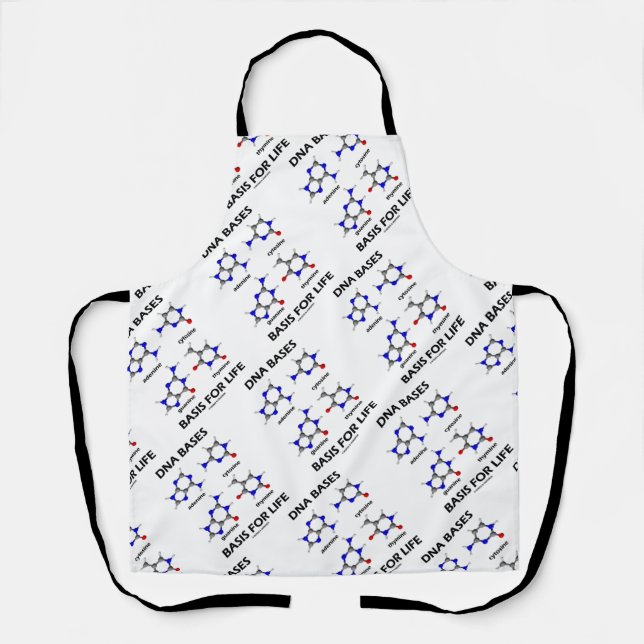 Tablier Base de base d'ADN pour la structure moléculaire d (Recto)