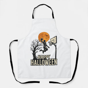 Tablier Basket-ball Halloween Joyeux Halloween Sport Vinta