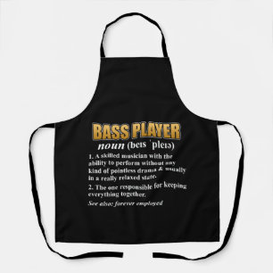 Tablier Bass Player Définition Guitare Music Musicien Gra