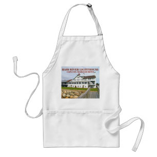 Tablier Bass River Lighthouse, Massachusetts Cuisine Apron