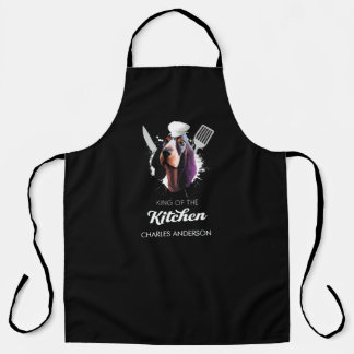 Tablier Basset Bleu de Gascogne Roi du Chien de Cuisine
