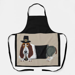 Tablier Basset Hound Action de grâce Pèlerin