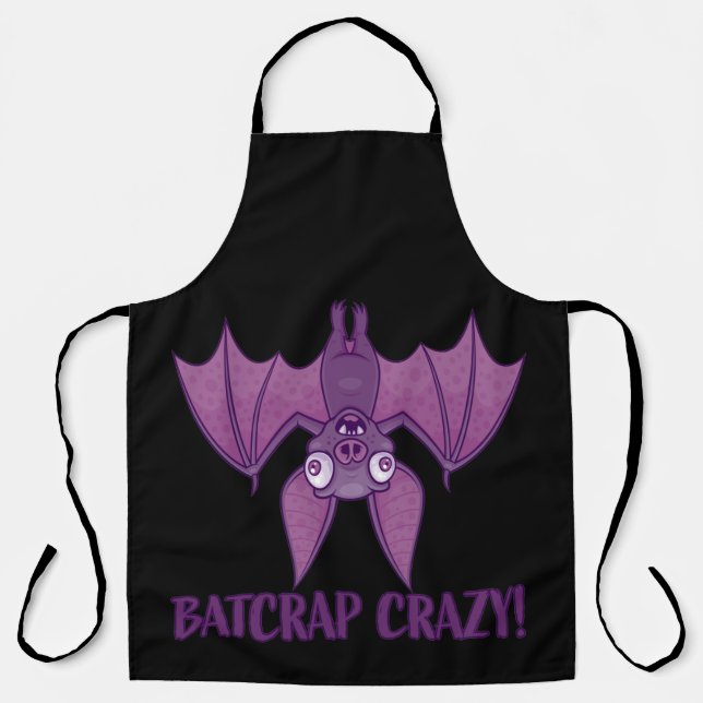 Tablier Batcrap Crazy Wacky (Recto)