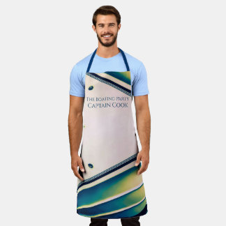 Tablier Bateau Abstrait dans Blue Apron