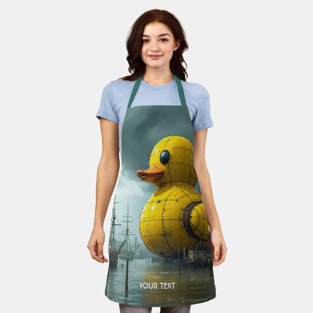 Tablier Bateau de guerre Imaginaire Cute Duck (Porté)