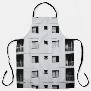 Tablier Bâtiment en béton blanc