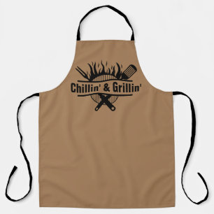 Tablier BBQ Apron "Chillin' & Grillin'"
