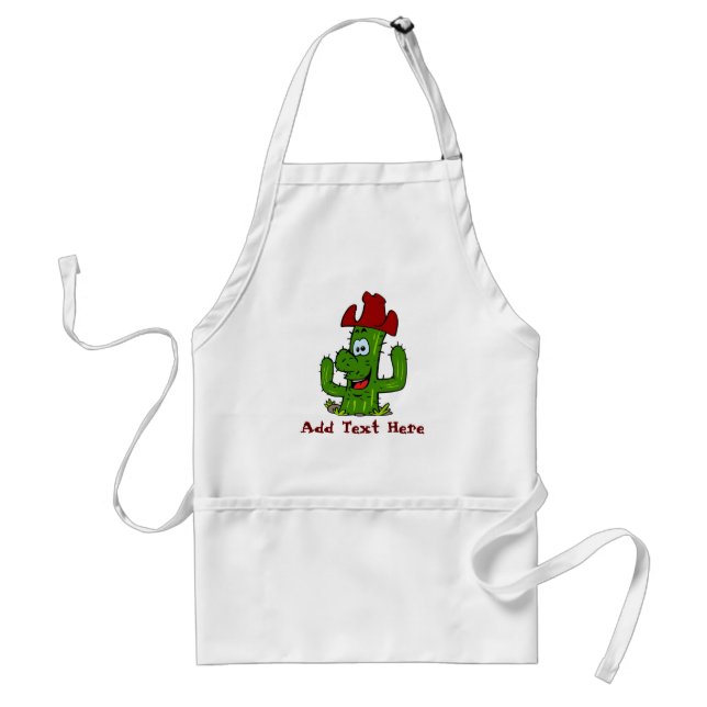 Tablier BBQ Cactus Adulte Apron (Devant)