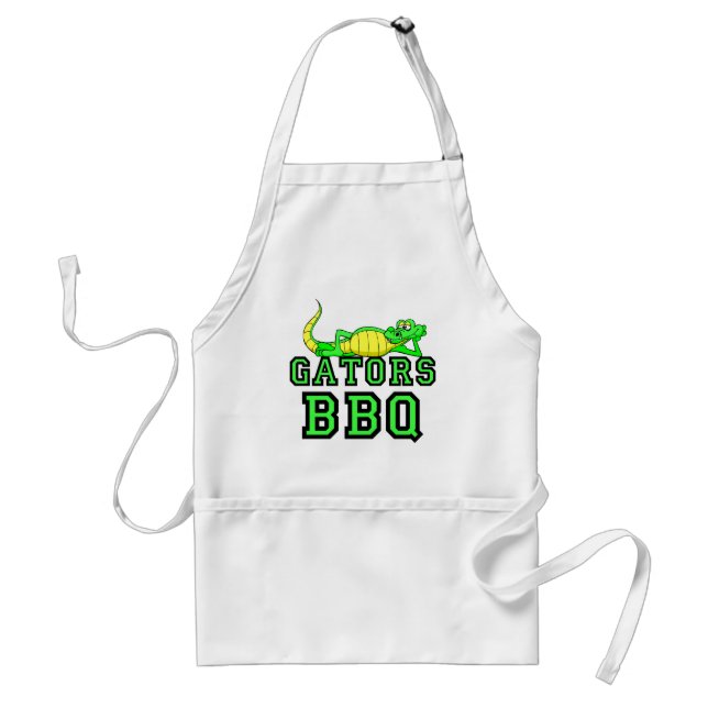 Tablier BBQ d'alligators (Devant)