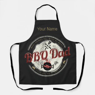 Tablier BBQ Papa Grill Vintage ou Barbecue Pour Fête des p