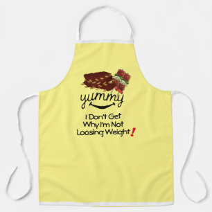 Tablier BBQ Perte de poids Apron - Funny Grill Master Cade