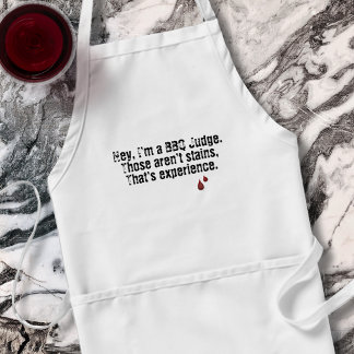 Tablier BBQ Stains VS Experience BBQ Juge BBQ Apron