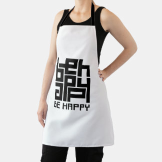 Tablier Be happy