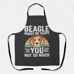 Tablier Beagle Me Rend Heureux Amateur De Chien