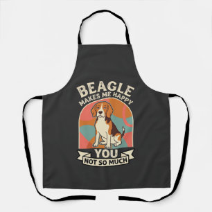 Tablier Beagle Me Rend Heureux Vous Pas Tellement Chien