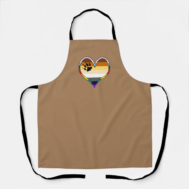 Tablier Bear Pride Coeur Apron (Recto)