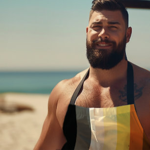 Tablier Bear Pride Stripes