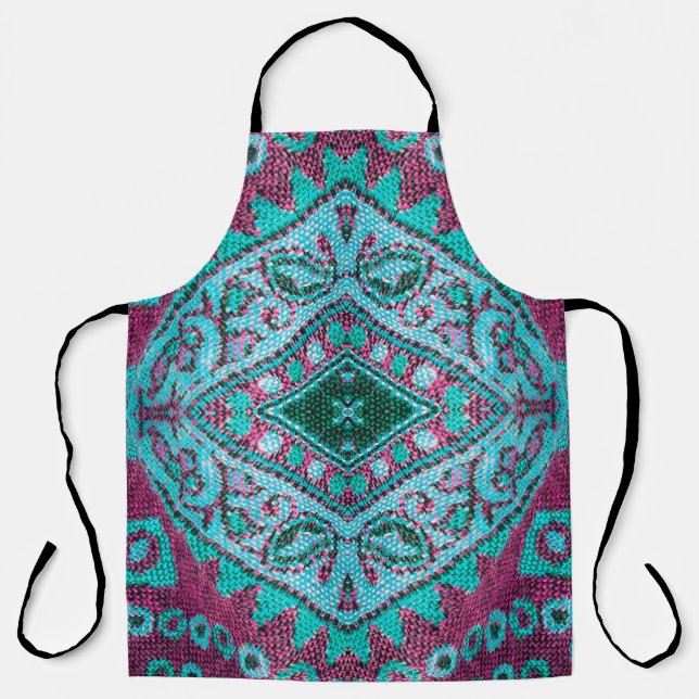 Tablier Beau, arabe, arabe, arabique, arabique, tissu arab (Recto)