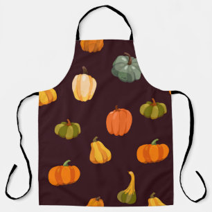 Tablier Beau arrière - plan d'automne avec des citrouille