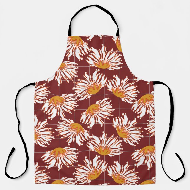 Tablier Beau art motif abstrait  (Recto)