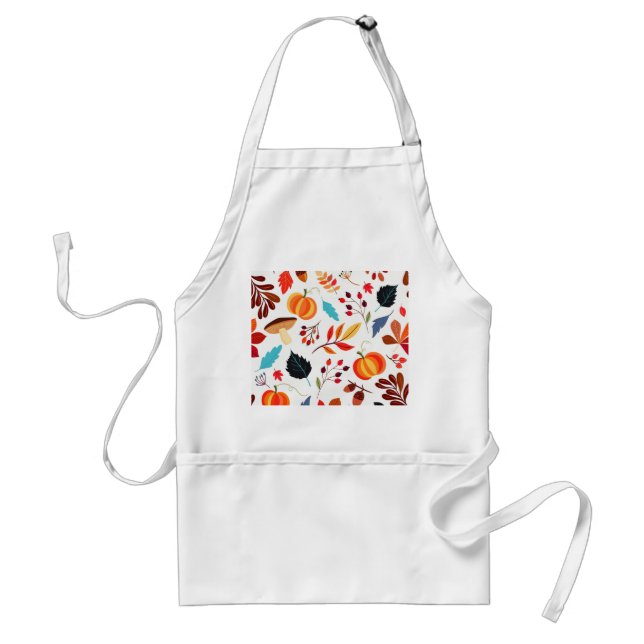 Tablier Beau Motif d'automne (Devant)