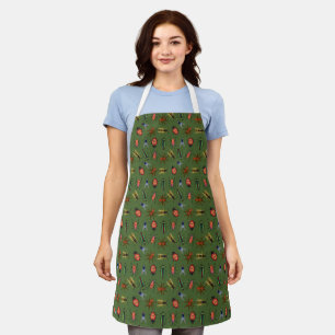 Tablier Beau Motif d'insectes