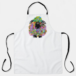 Tablier Beau Mouton Arc En Ciel De La Famille