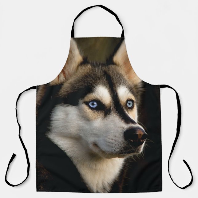 Tablier Beau Oreiller Husky Lrow (Recto)
