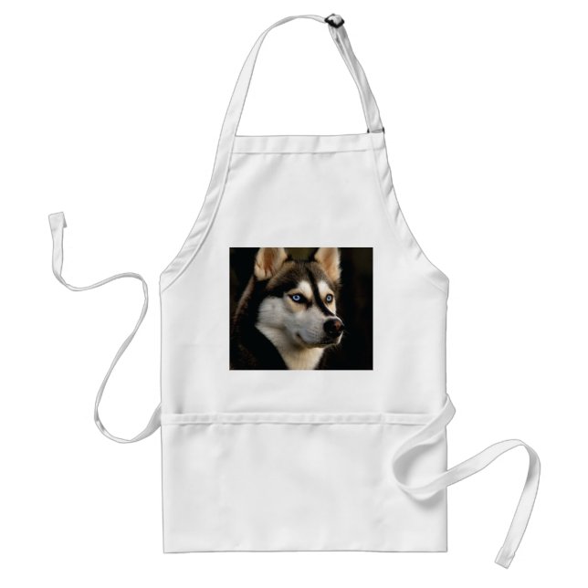 Tablier Beau Oreiller Husky Lrow (Devant)