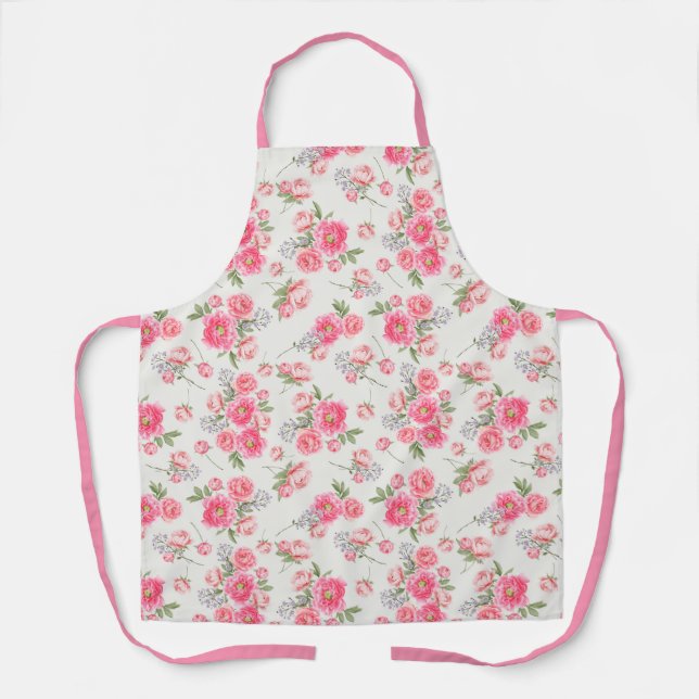Tablier Beau Parc Floral (Recto)
