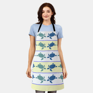 Tablier Beaucoup de Tortues bleues Cuisine Apron