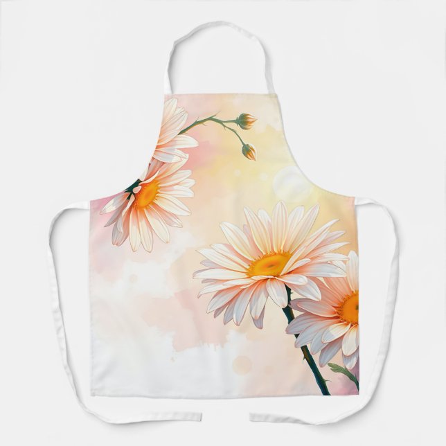 Tablier Beauté intemporelle : Fleurs en pleine floraison � (Recto)