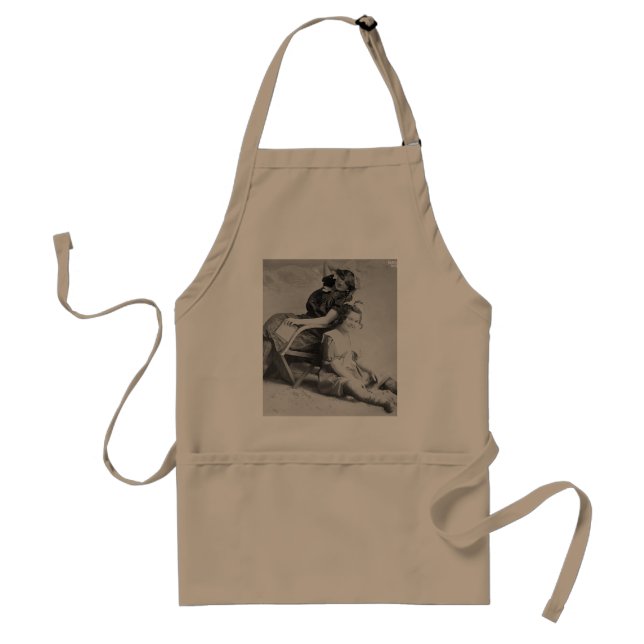 Tablier Beautés de bain - Robe de plage du début du siècle (Devant)
