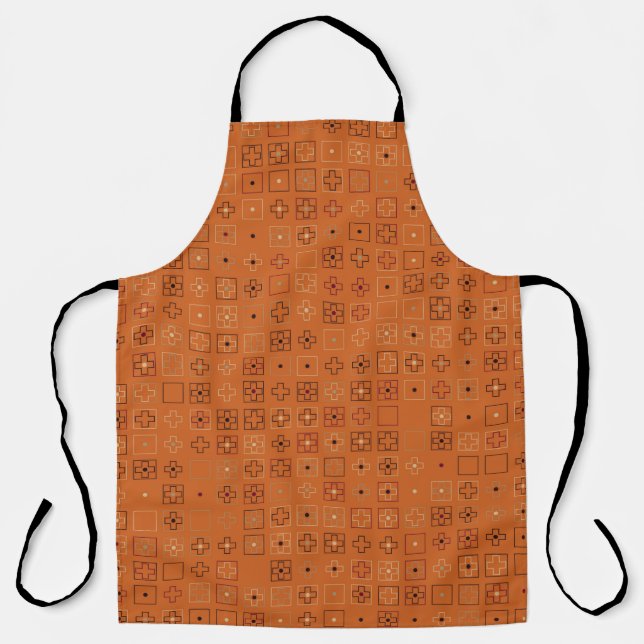 Tablier Beautiful geometric pattern design abstract, art,  (Recto)