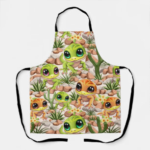 Tablier Bébé Geckos jote personnages de dessin
