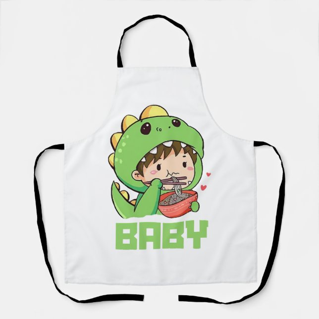 Tablier bébé godzilla (Recto)