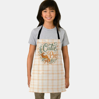 Tablier Bébé Tarte au Citrouille Chérie
