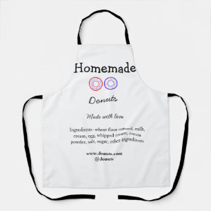 Tablier beignets faits maison avec amour ajouter site de t