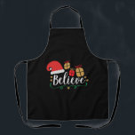 Tablier Believe - Christmas Believe, Santa Hat, Santa Hat,<br><div class="desc">Believe - Christmas Believe,  Santa Hat,  Santa Hat,  Santa</div>