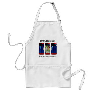 Tablier Bélize Drapeau Jars Apron